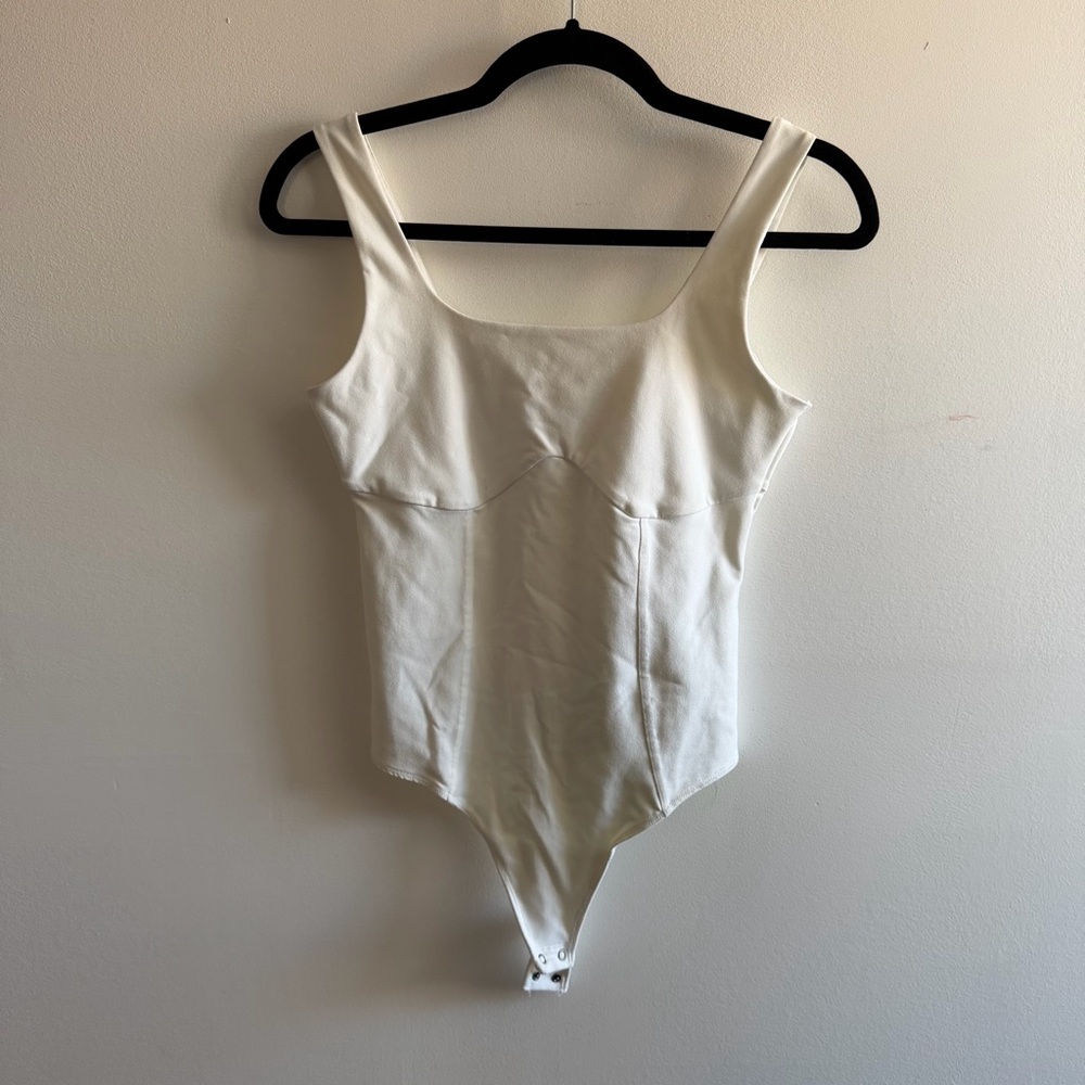 Abercrombie Scoop Neck Bodysuit Tank for Women